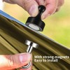 SHACHENH Pack of 4 Magnetic Hooks, Extra Strong, Magnetic Hooks,