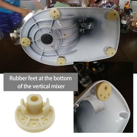 The Lord of the Tools Pack of 5 Stand Mixer Rubber Foot Mixer Lower Foot Pad WP9709707 AP6013808 115792 9709707 Compatible with Whirlpool Compatible with KitchenAid Mixers