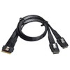 AoQhir Slim SAS SFF 8654 8i to Dual Mini SAS