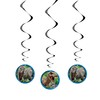 26” Hanging Jurassic World Decorations, 3ct