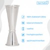 barmate Japanese Jigger, Stainless Steel Measuring Cup with Inner Scale,