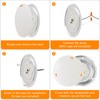 RVsmattly 8 Pack DC12V RV Interior Lights,4.5in Led Puck Light,Surface