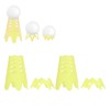 20 Pcs Plastic Golf Ball Holder Resistanceless Golf Simulator Tees