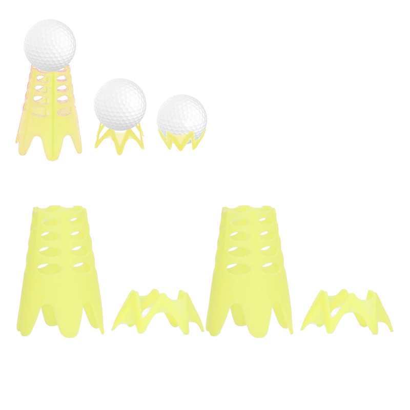 20 Pcs Plastic Golf Ball Holder Resistanceless Golf Simulator Tees