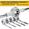 SAE and Metric Tap & Die Set 80 PCS, SAE: