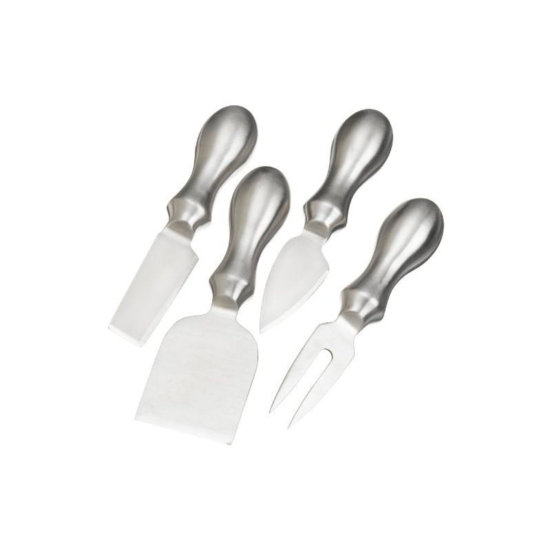 Prodyne K-4-S Stainless Steel Cheese Knives, Set of 4