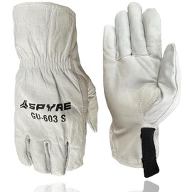 Cestus GU-603, Premium Goatskin Leather Work Gloves for Men, Safety Gloves for Construction, Warehouse, 2XL - 12 Pairs