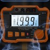 Digital Megohm Meter Electrical Earth Resistance Insulation Tester High Accuracy