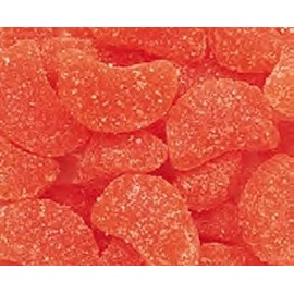 The Nutty Fruit House Fruit Slice Jelly Wedge Gummy Candies (Orange Wedge, 5 Pound (Pack of 1))