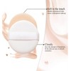 AIMALL 5/10PCS Facial Sponge Powder Puff Pads Face Foundation Beauty