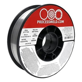 Process E71TGS X .030” X 10 LB MIG/FCAW Gasless Flux Core Carbon Steel Welding Wire, All Position, Easy Slag Removal, Formulated to Provide Porosity-Free, X-Ray Quality Welds