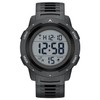 GOLDEN HOUR Mens Waterproof Digital Sport Watches Wide Screen Easy