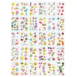 미니 타투스티커 30종 축제 행사 체육대회 우정타투 bKV7+9kLe Mini Tattoo Stickers 30 Types Festival Event Sports Competition Friendship Tattoo bKV7+9kLe [U-01]