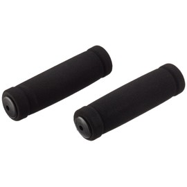 Fahrradgriffe / Fahrrad Griffe / Lenkergriffe - Schaumstoff Überzug in Schwarz