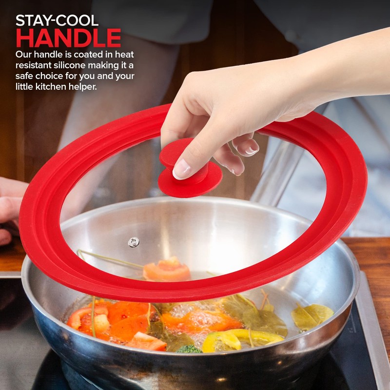 Modern Innovations Universal Lids (Set of 2) Fits 7 to