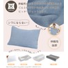 (100% Premium Natural Cotton, 3D Stretchable) Pillowcase, Toweling Fabric, Thick