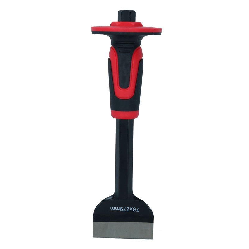 Soft Grip Guarded Electricians Bolster Chisel 279mm x 76mm for