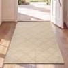 QiCaiJia 2x4 Entryway Area Rugs, Washable Kitchen Rug, Low-Pile Small