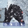 GWAWG Thermal Gloves Women Men Waterproof Riding Gloves Winter Cyclist