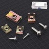 KIMISS Rustproof U‑Clips Nuts Assortment Automotive Interior Trim Fasteners with