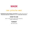 Yellow Color care mask