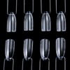 luoshaPUCY Pack of 50 Nail Art Tips Ring Stick, Nail