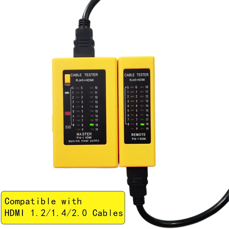 2 in 1 Network Cable Tester and HDMI Cable Tester