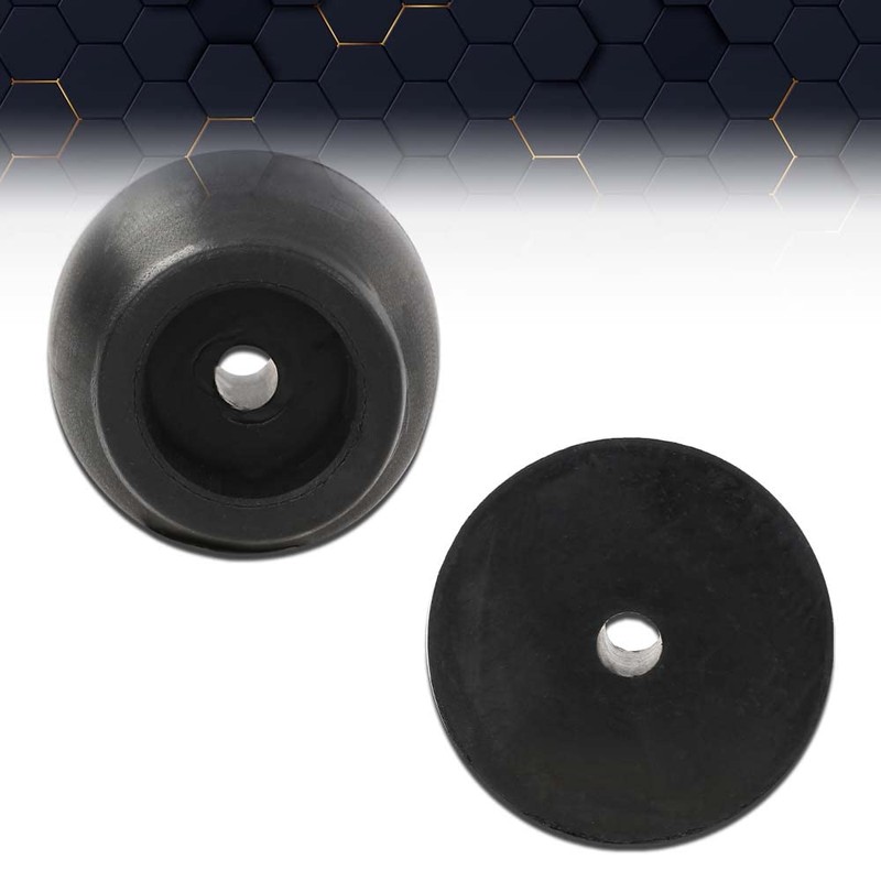 PIT66 Ramp Door Rubber Bumpers Stop Cone Compatible with Cargo