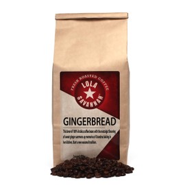 Lola Savannah Gingerbread Whole Bean Caffeinated Coffee, 2lb, 1 Pack