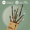 Isshah Biodegradable Eco-Friendly Cellulose Acetate Toothbrushes - 8 Count