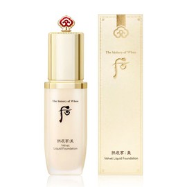 The Who Foundation Gongjinhyang Me Velvet Liquid 40ml Cover Fit Moist No. 23 Choose 1 No. 21 {WH5264} / 더후 파운데이션 공진향 미 벨벳 리퀴드 40ml 커버 밀착 촉촉 23호 택1 21호 {WH5264}