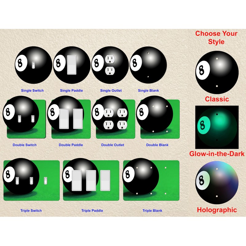 Off The Wall Plates - 8 Ball Pool Billiards Classic