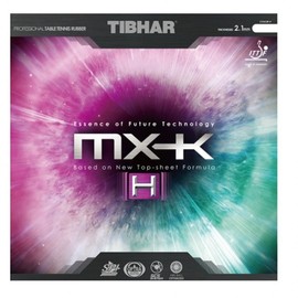 TIBHAR Table Tennis Racket Rubber MX-K(H) BLACK