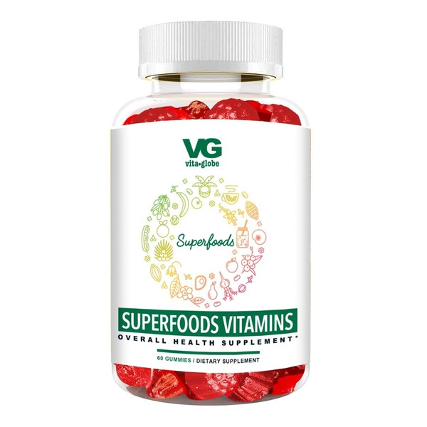 VitaGlobe Super Foods Gummies - Immune Booster, 60 Count