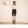 5-Piece Seamless Shark Skin Jogger Yoga Pants - High Waist, Tummy Control, Butt Lifting, Summer Thin XL/Silver Gray 5ea