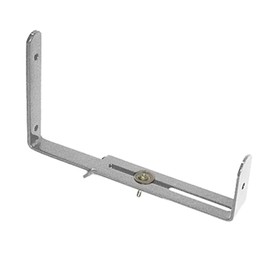 bellissa Pack of 2 (1 Pair) Flower Box Brackets - Hooks for Flower Boxes - Wall Mount Attachment - Heavy Duty up to 30 kg