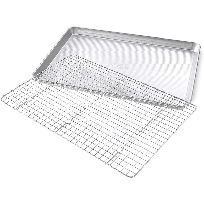 USA Pan 1607CR Bakeware Extra Large Sheet Baking Pan and