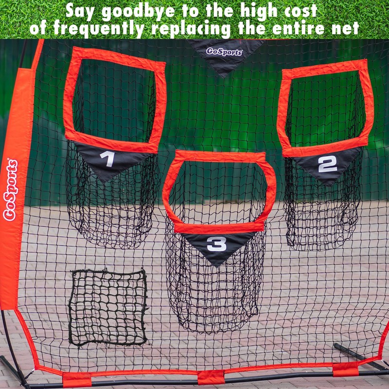 GliCraft 6 Pcs Universal Sports Net Repair Kits with 100