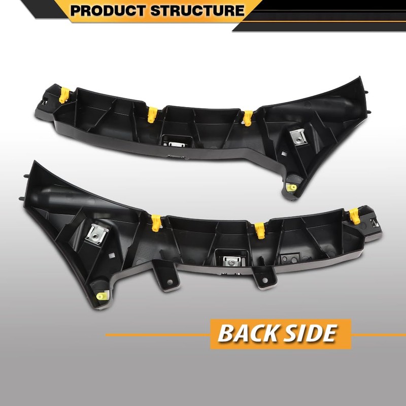 CNNELL Front Bumper Mount Support Brackets 1 Pair Compatible with