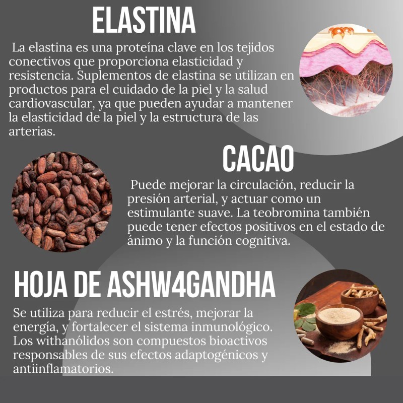 Suplemento Reductivo Peptónico Reductor De Cortisol 90 Cáps.