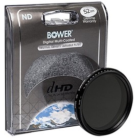 Bower FN52 Variable Neutral Density Filter 52 mm (Black)
