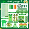 Thuodo 238 PCS St. Patrick’s Day Party Favors Bulk Green