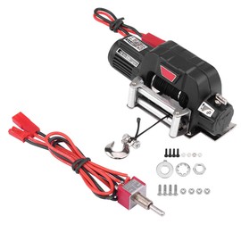 Cabrestante RC Crawler, cabrestante Duradero de 1/10 Escala con cabrestante con Sistema de Control Establecido para el automóvil Todoterreno Traxxas HSP Redcat