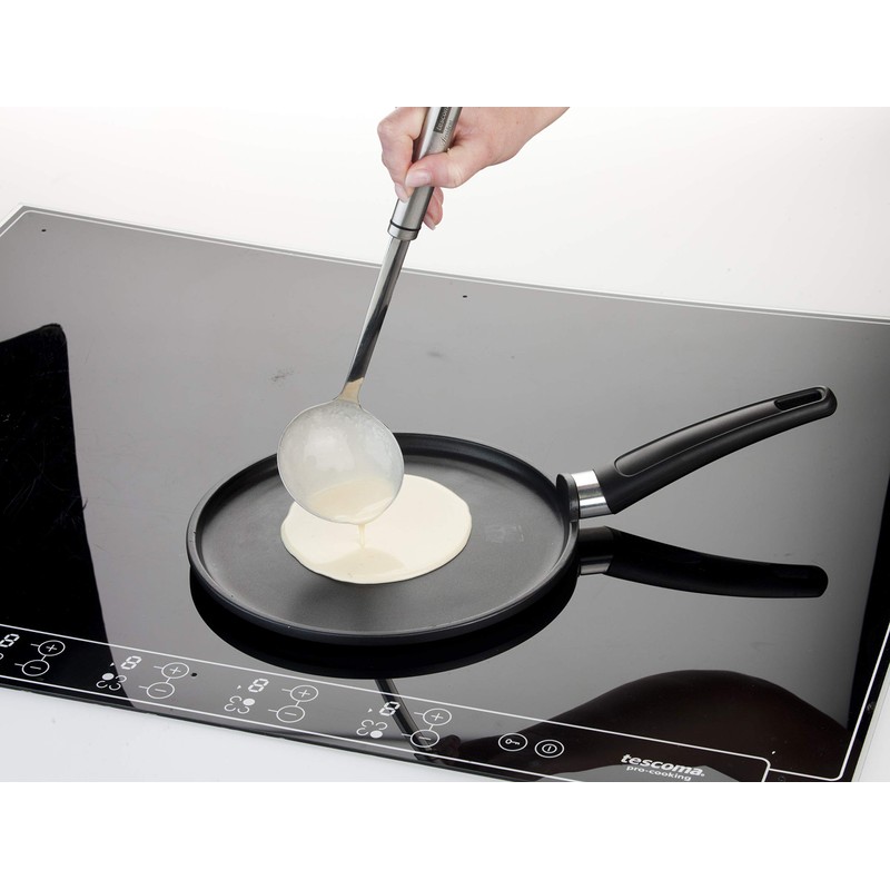 Tescoma Crepe Turner mit Querstange, Plastik, gelb, 34.7 x 14