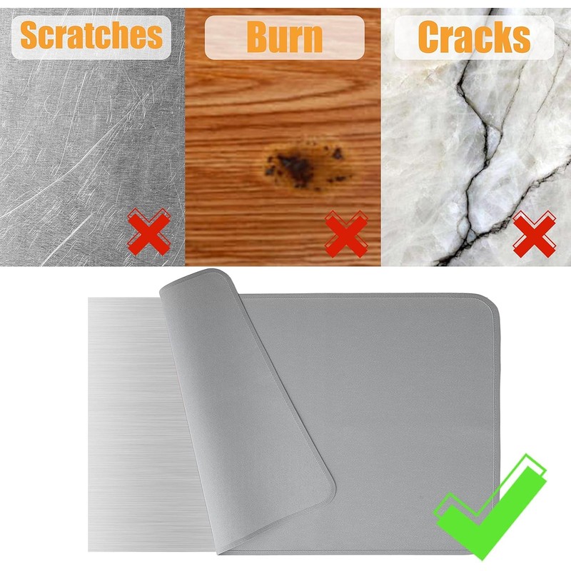 24 x 31 in Heat Resistant Grill Mats for Outdoor