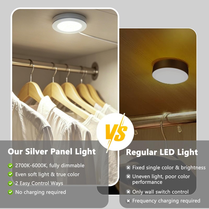 VST LED Smart Under Cabinet Lighting, Alexa Google Home App