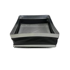 tinman 12 1/4” x 14 3/4” Inches CARLISLE FLEXIBLE DUCT CONNECTOR CANVAS JOINT