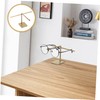 TOVINANNA Eyeglass Display Stand Stainless Steel Glasses Holder Rack for