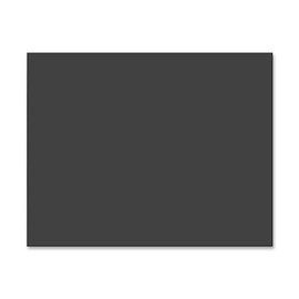 Pacon 5282-1 Peacock 6-Ply Railroad Board, 22"X28", Black, 25 Sheets