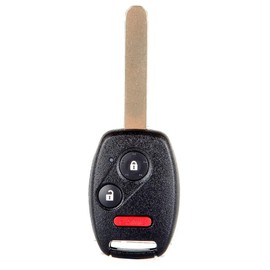 cciyu X 1 Flip Key Fob with Key Blade 3 buttons Replacement for 07 08 09 10 11 12 13 for Honda CRV for Accord Coupe for Accord for Crosstour for Insight FIT Series with FCC 35118-TP6-A00